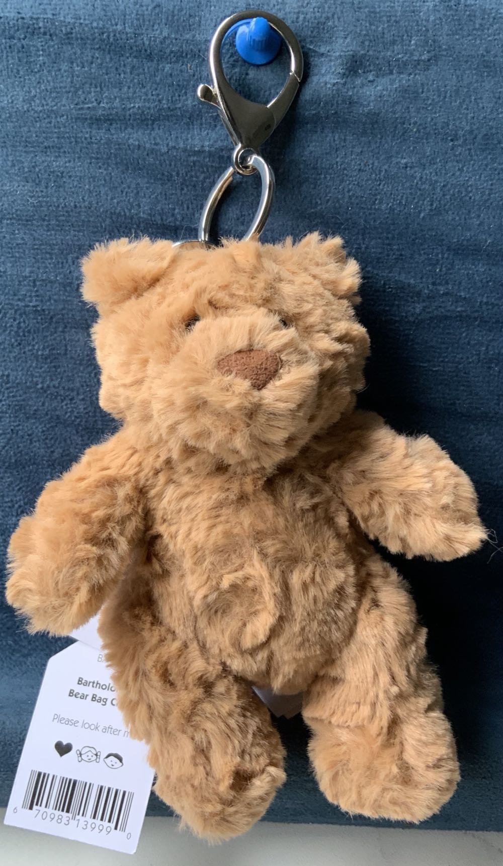 Keyring Barthlomew Bear  plush collectible - Main Image 2
