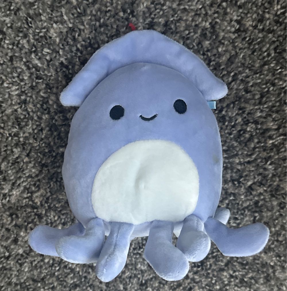 Blue Cat Plush with Bow Tie