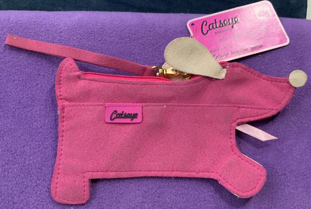 Coin Purse - Catseye Luscious Dog Pink  plush collectible - Main Image 2