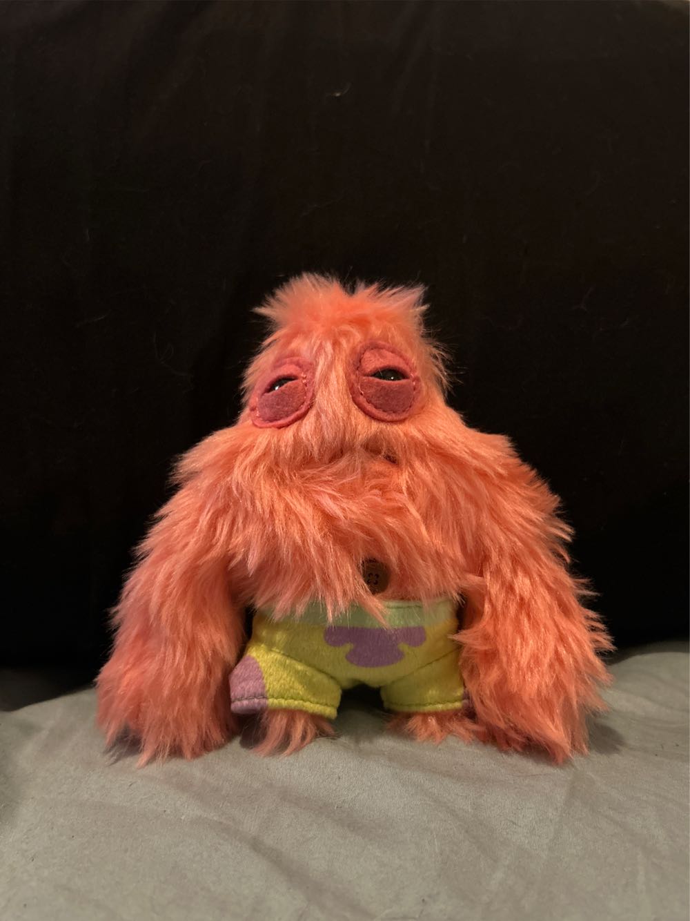 Fuggler Spongebob Clip-on Patrick  plush collectible [Barcode 193052088130] - Main Image 2