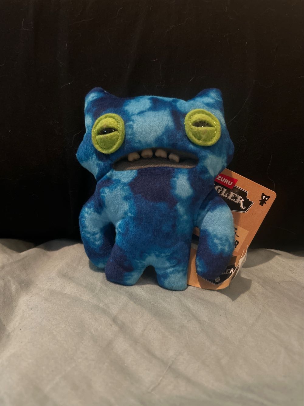 Fuggler Keychain V2 Wide Eyed Weirdo  plush collectible [Barcode 193052088031] - Main Image 2