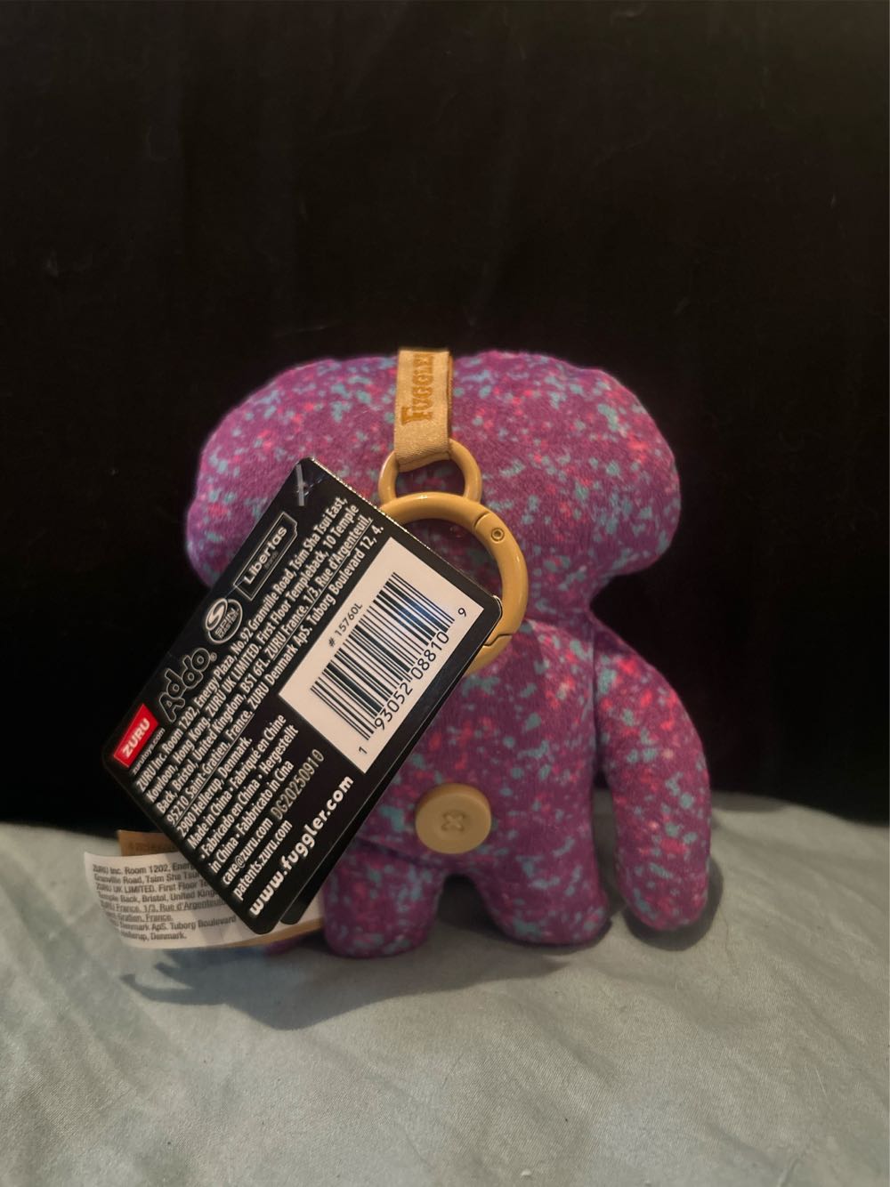 Fuggler Keychain V2 Squidge  plush collectible [Barcode 193052088109] - Main Image 3