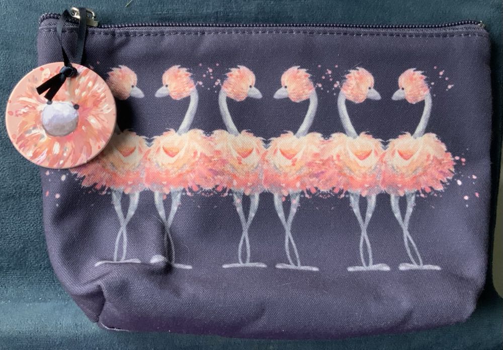 Glad To Be Me Ostrich - Pouch Navy  plush collectible - Main Image 2