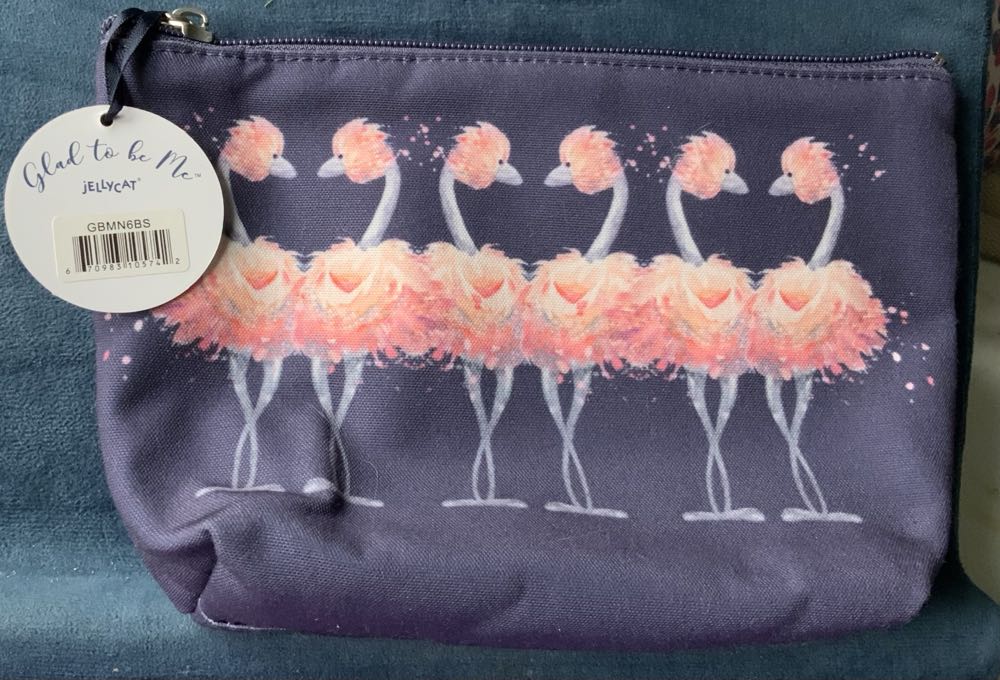 Glad To Be Me Ostrich - Pouch Navy  plush collectible - Main Image 3