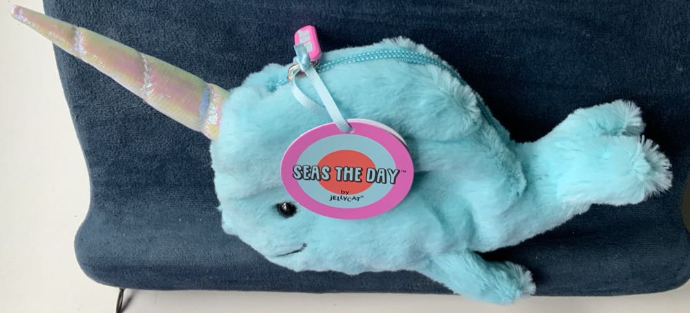 Seas The Day - Coin Purse Aqua Blue  plush collectible - Main Image 3