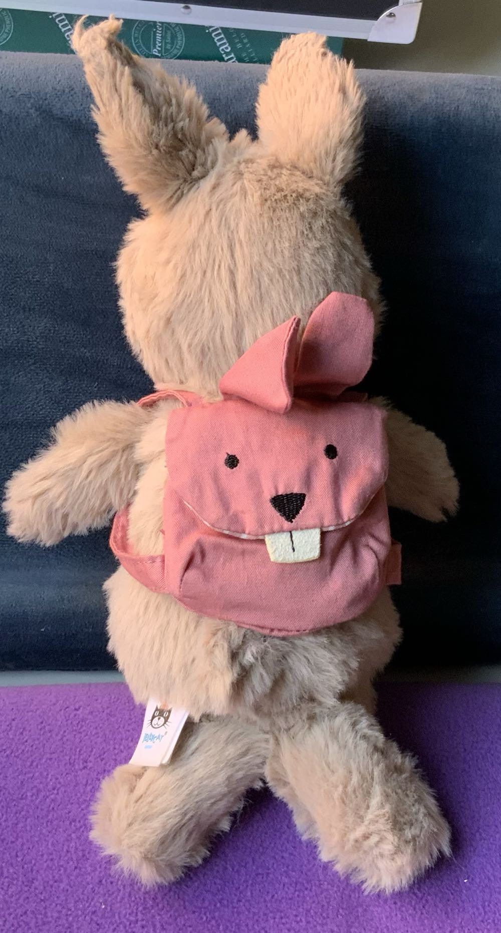 Backpack Bunny  plush collectible - Main Image 3