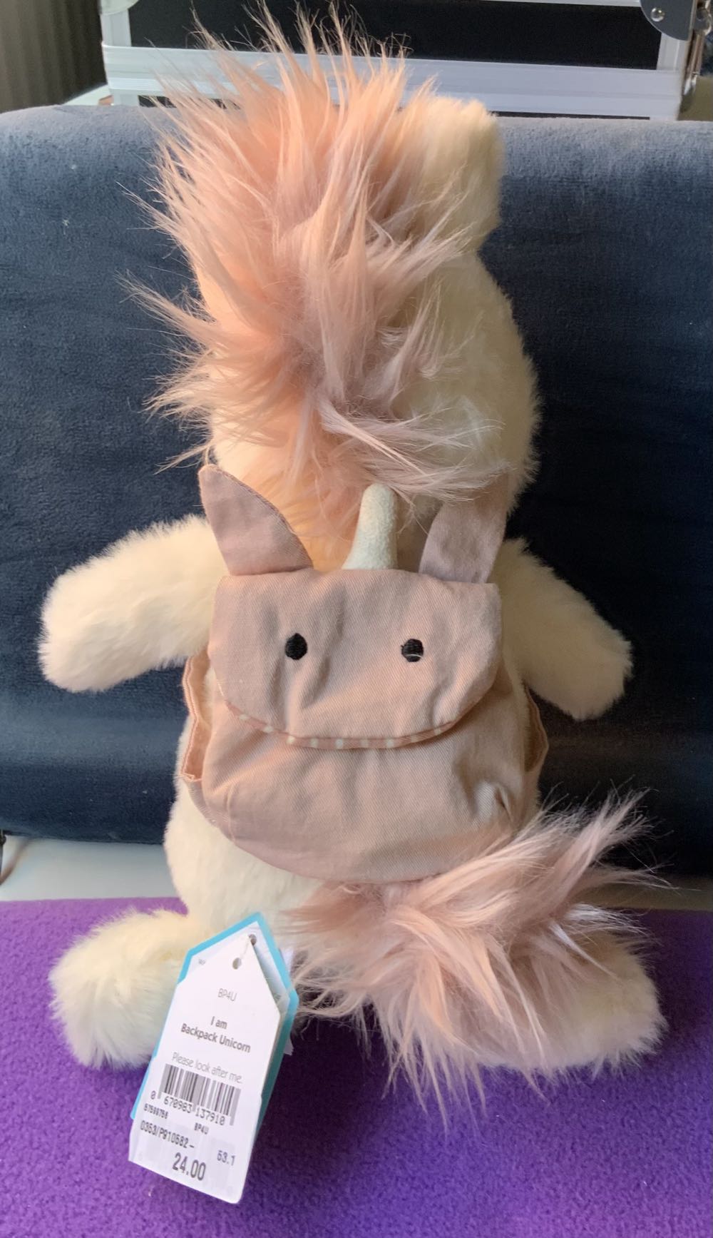 Backpack Unicorn  plush collectible - Main Image 2