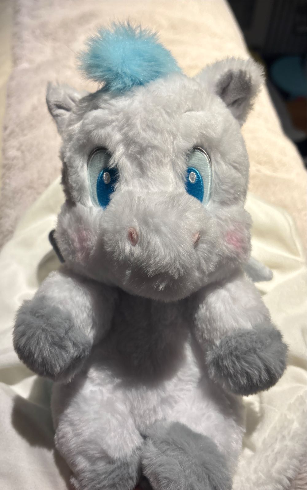 Pegasus With Blanket Pouch Hercules Disney Babies &  plush collectible [Barcode 415169720520] - Main Image 3