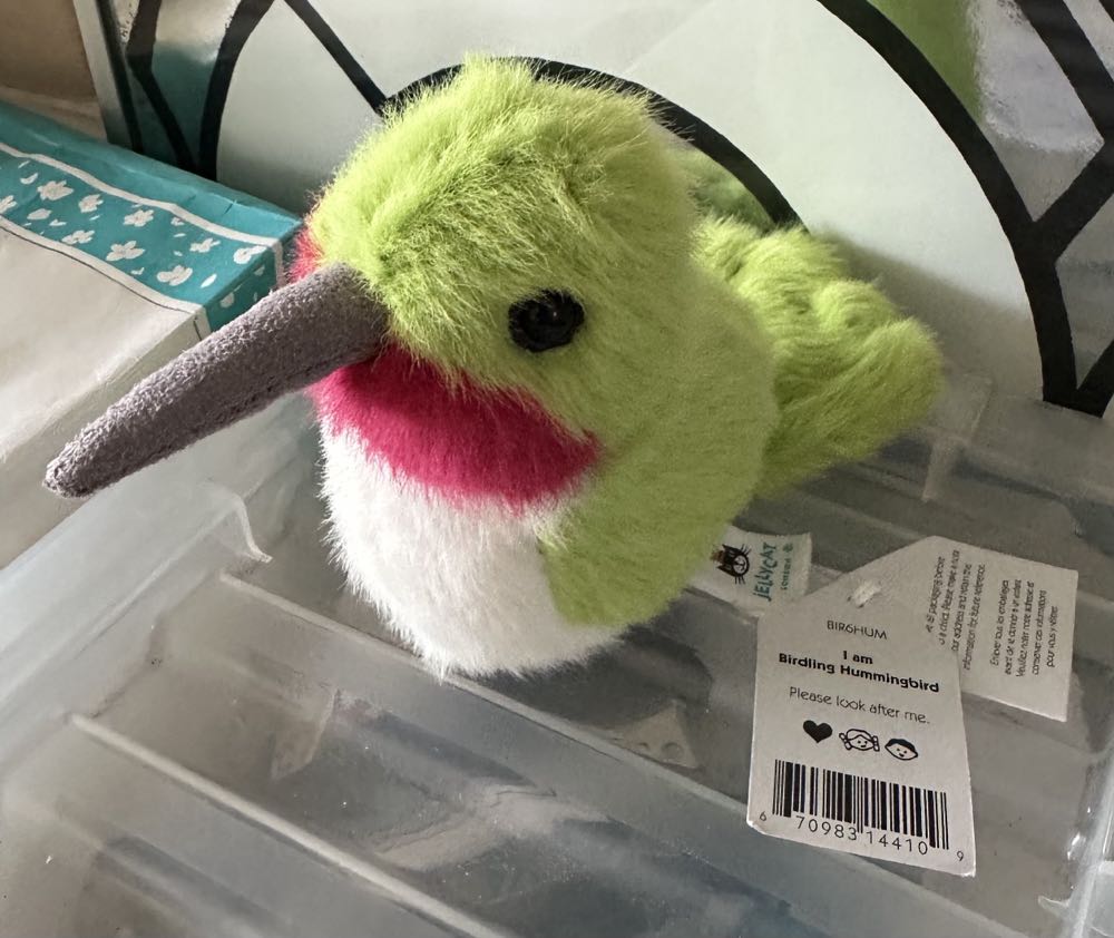 Birdling Hummingbird  plush collectible - Main Image 2