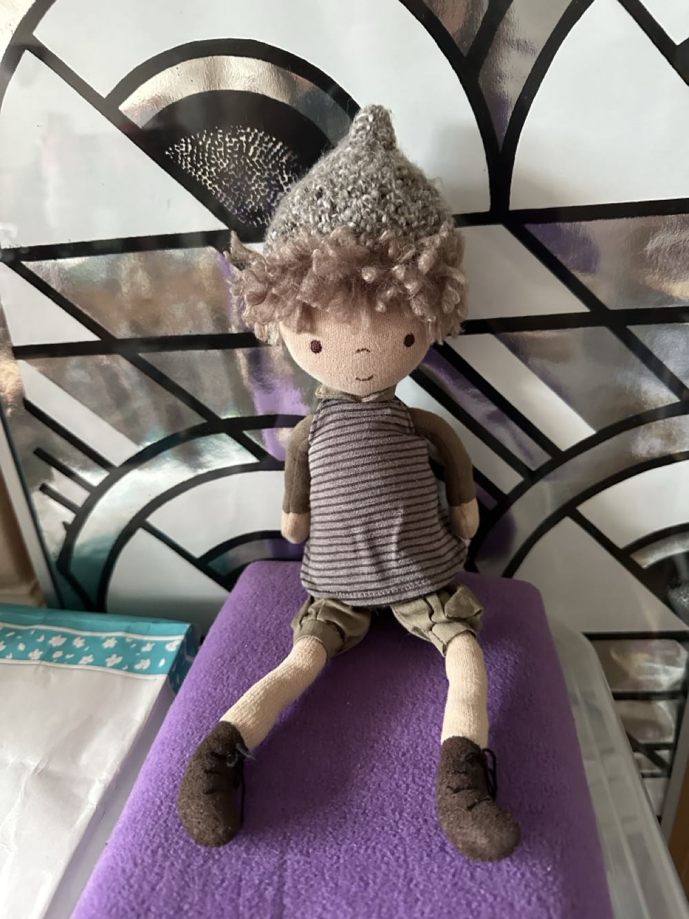 Aurora® Adorable Mini Flopsie™ Narwhal Stuffed Animal Mini Companions Ready For Playful Adventures For Kids All Ages Toddlers Adults And Families Gray 11.5 Inches