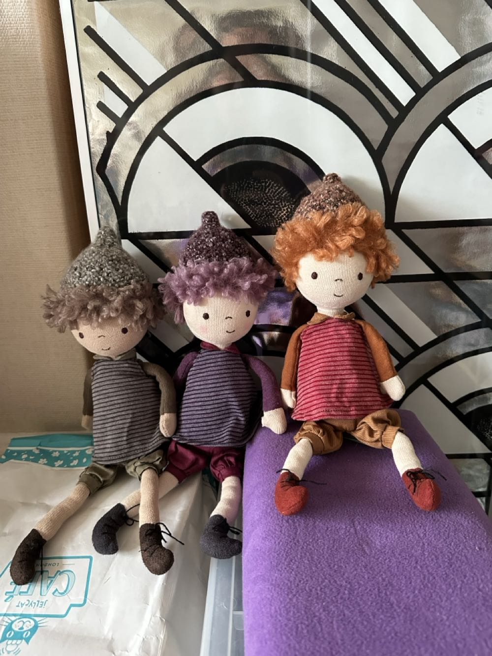 Woodland Doll - Blackberry  plush collectible - Main Image 2