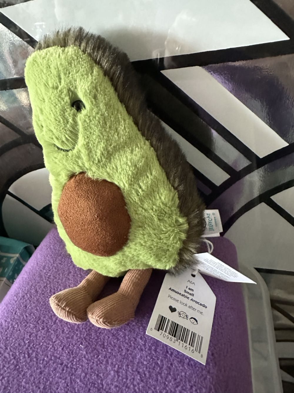 Amuseables Fruit Avocado  plush collectible - Main Image 2