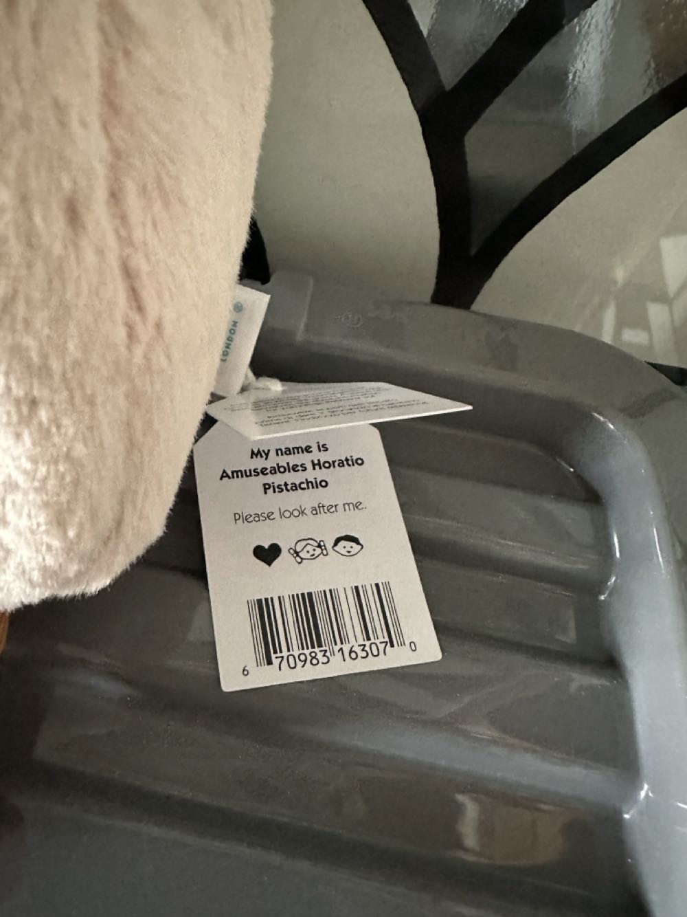Amuseables Pistachio Horatio  plush collectible - Main Image 2