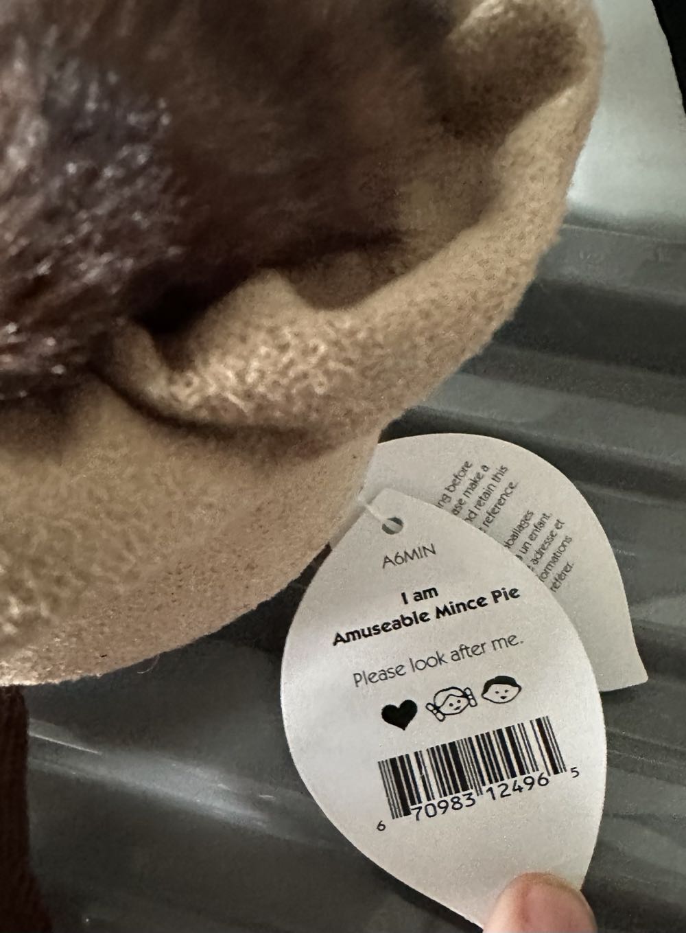 Amuseables Mince Pie  plush collectible - Main Image 2