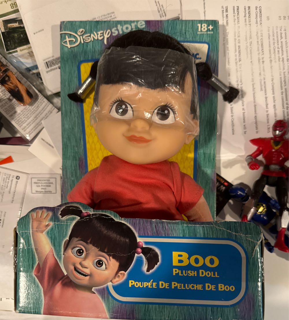 Disney Pixar Monsters Inc. Boo Doll New Box Store  plush collectible [Barcode 411062769239] - Main Image 2