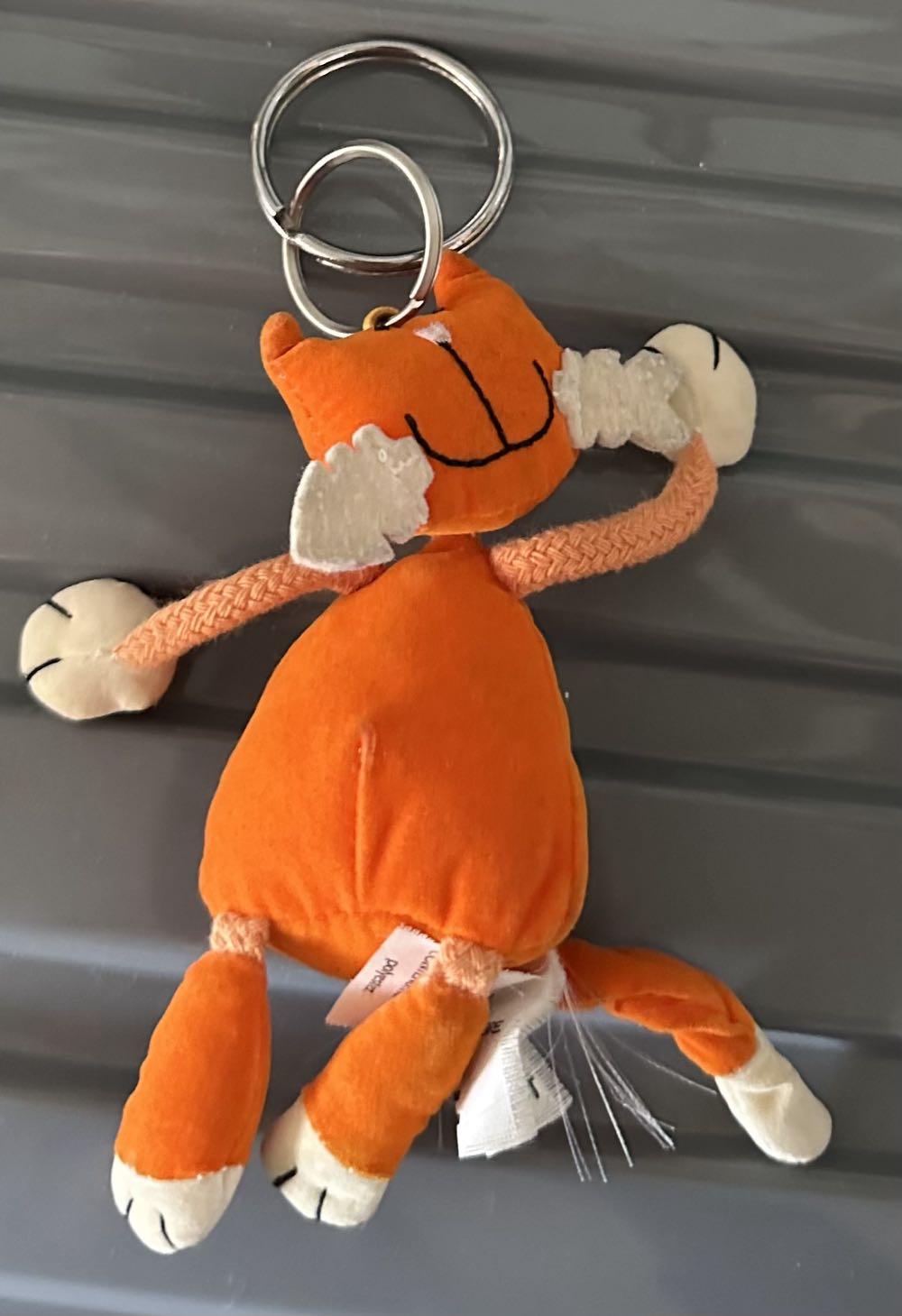Keyring Dingly Dangly Ginger Tom Cat  plush collectible - Main Image 2