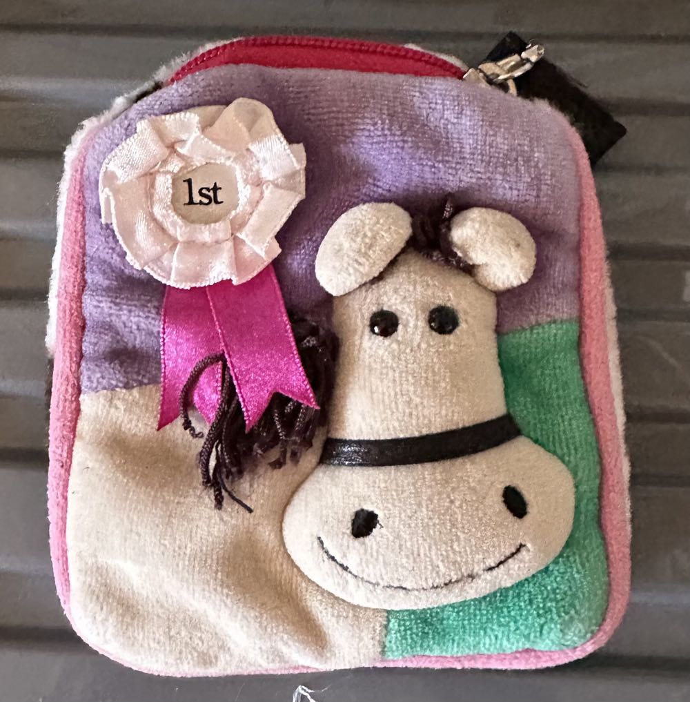 Cream Bunny With Rose