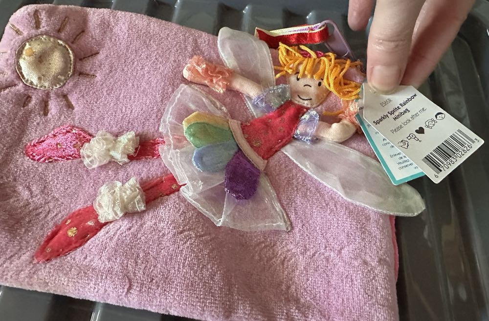 Mini Bag - Sparkly Sprite Rainbow  plush collectible - Main Image 2