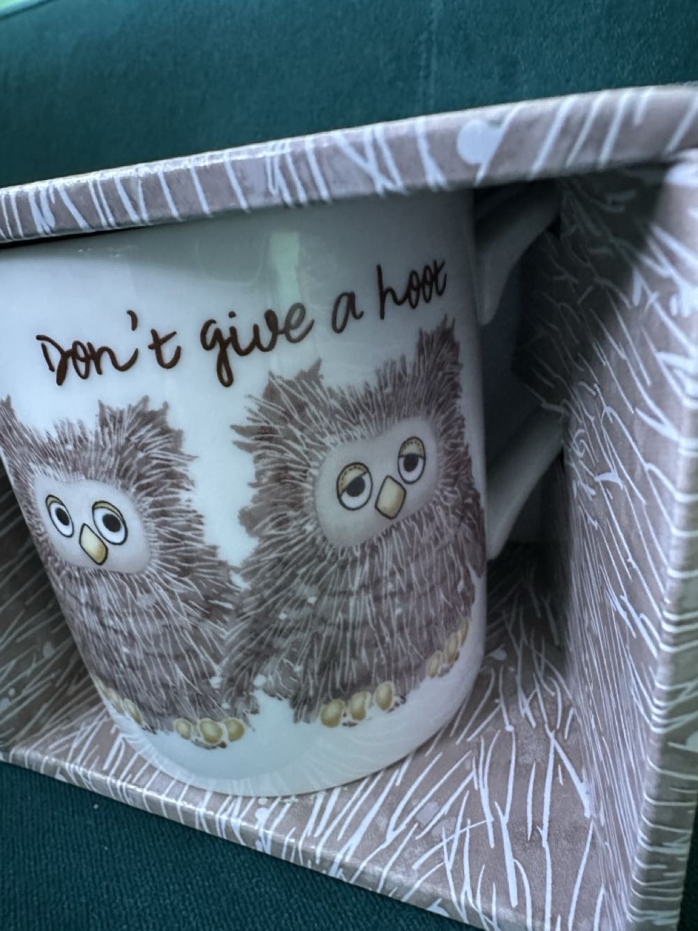 Don’t Give A Hoot Mug  plush collectible - Main Image 2