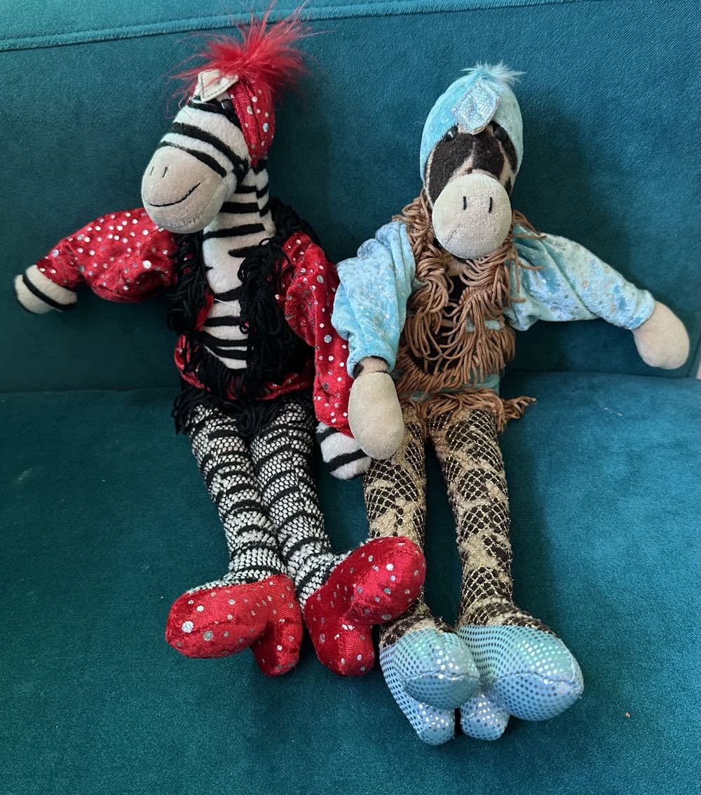 Burlesque Babe Zebra  plush collectible - Main Image 3