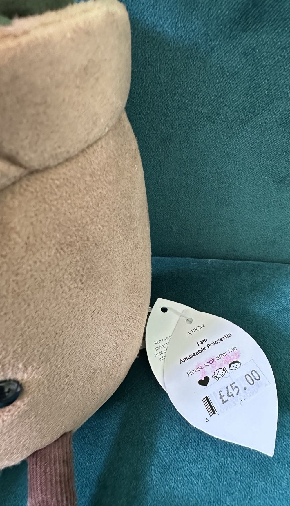 Plant - Amuseable Poinsettia  plush collectible - Main Image 2