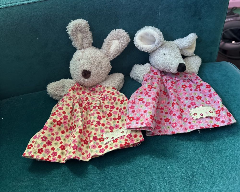 Floral Friends - Beatrice Bunny Hand Puppet  plush collectible - Main Image 4