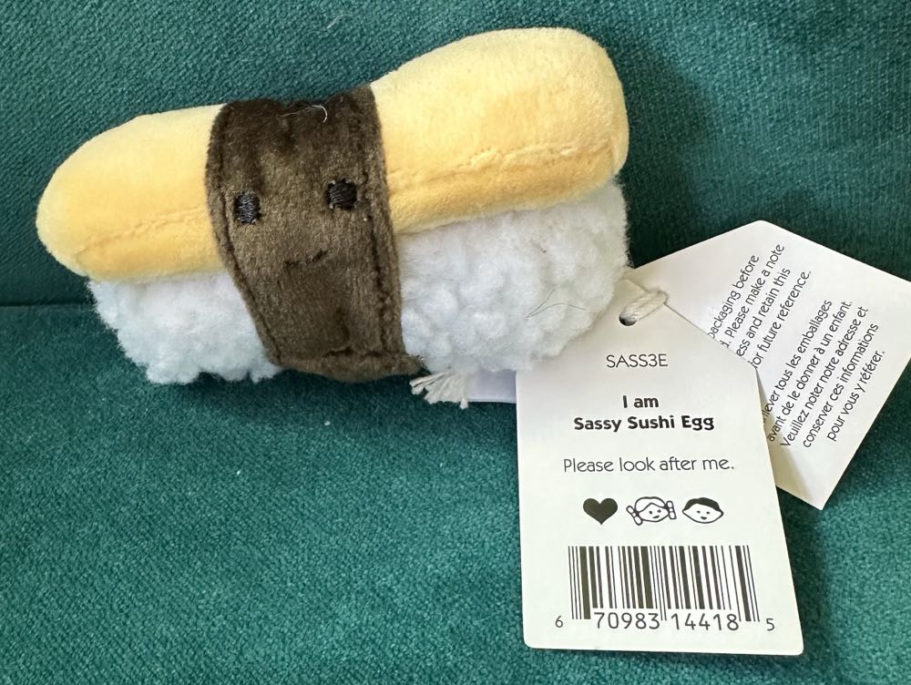 Sassy Sushi Egg  plush collectible - Main Image 2