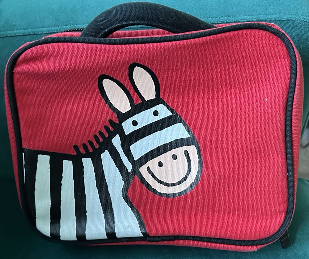 Lunch Bag - Zebra  plush collectible - Main Image 2