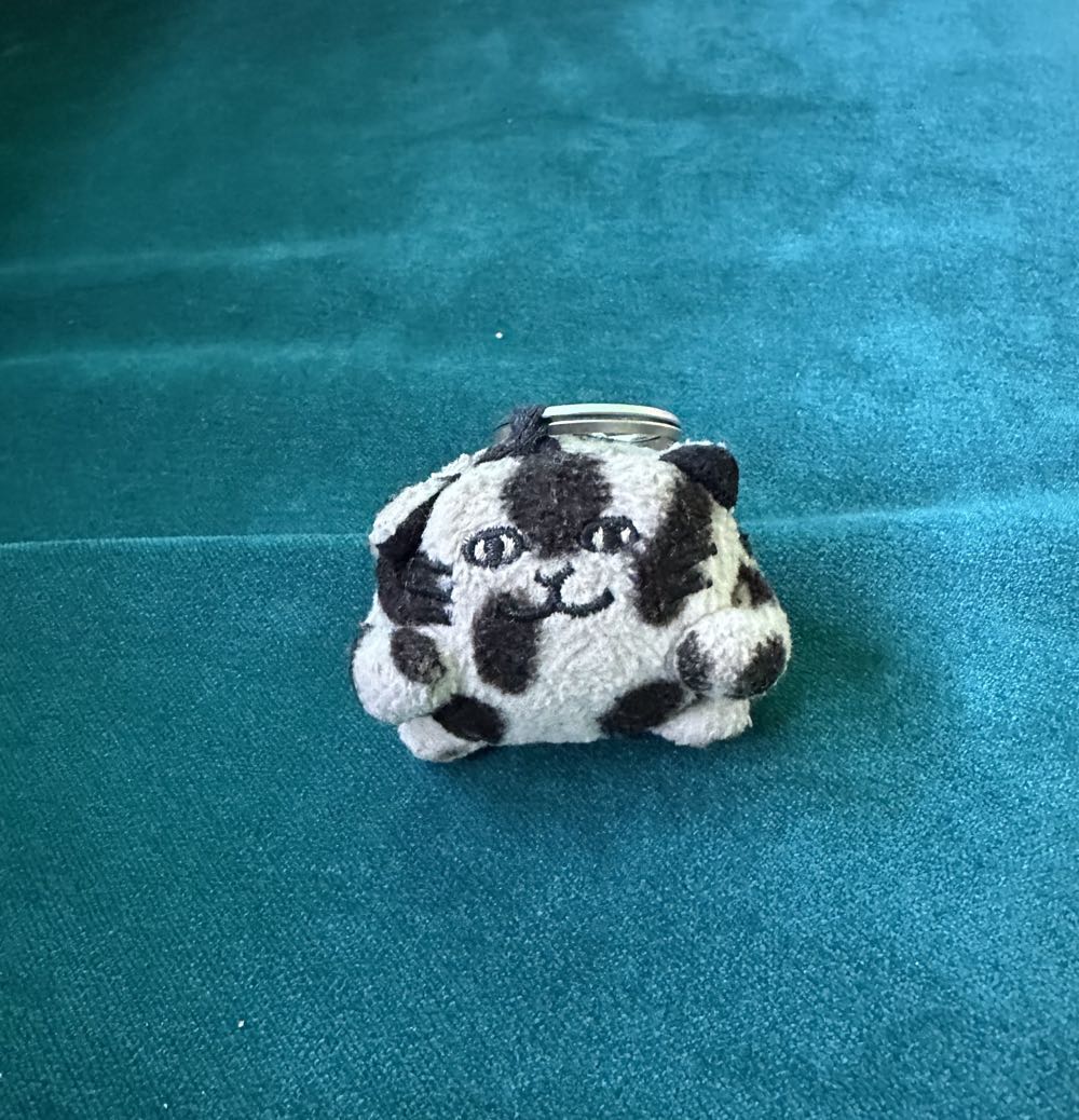 Keyring Ping Pong Kitty  plush collectible - Main Image 2