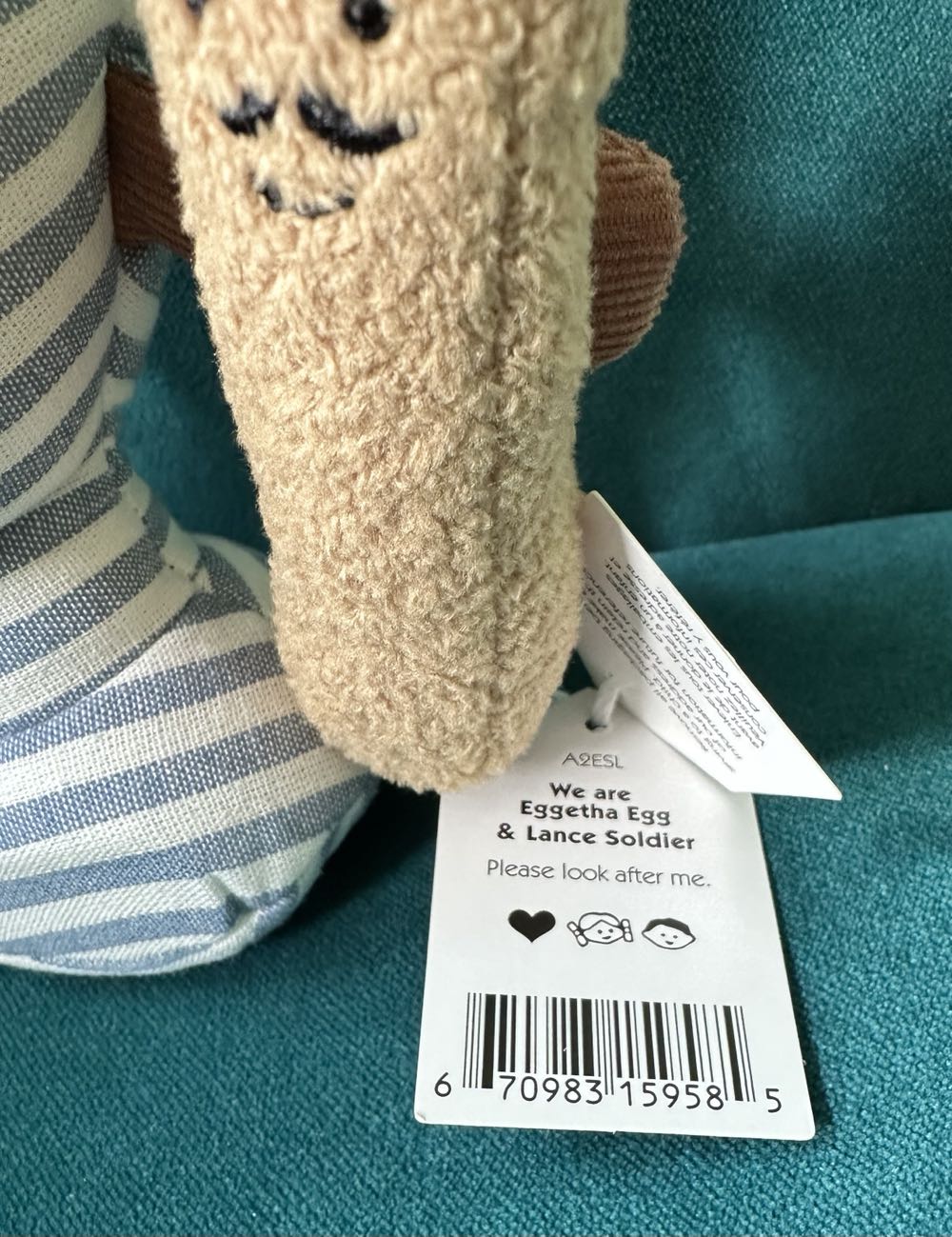 Eggetha Egg And Lance Soldier  plush collectible - Main Image 3