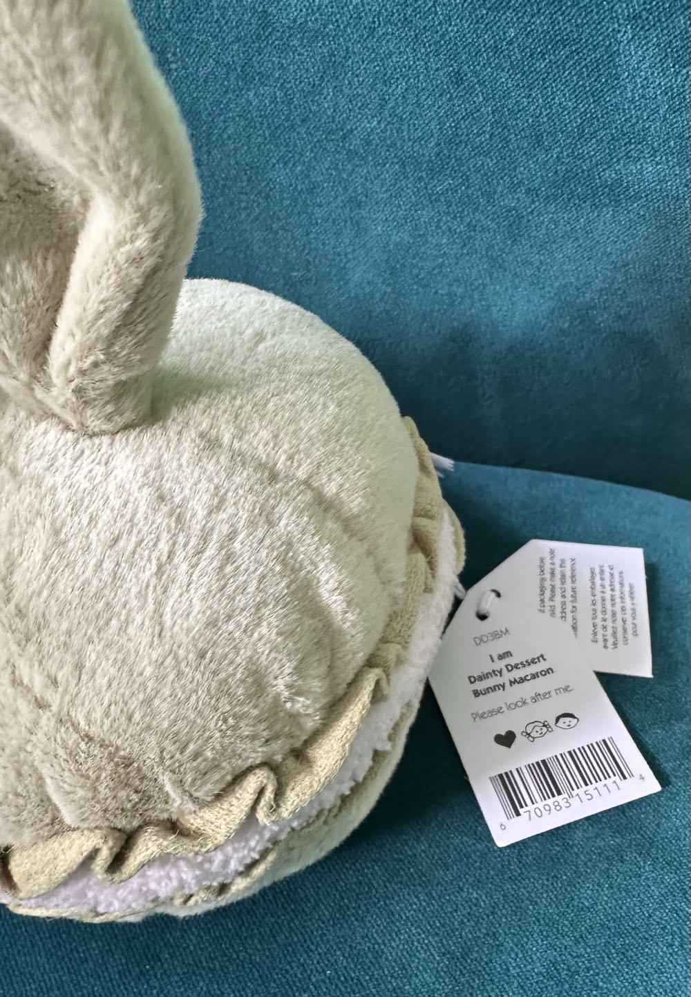 Dainty Dessert Macaron Bunny  plush collectible - Main Image 2