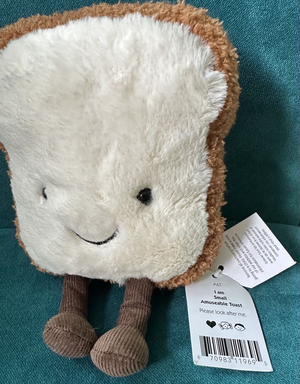 Amuseable Toast  plush collectible - Main Image 2