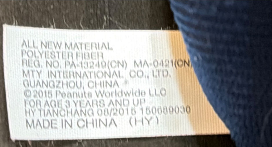 Charlie Brown Valentine ❤️  plush collectible - Main Image 4