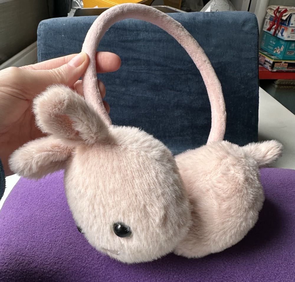 Kutie Pops Earmuffs - Bunny  plush collectible - Main Image 2