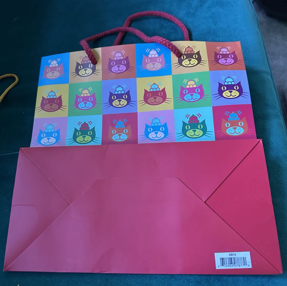 Jellycat Multicoloured Gift Bag  plush collectible - Main Image 2