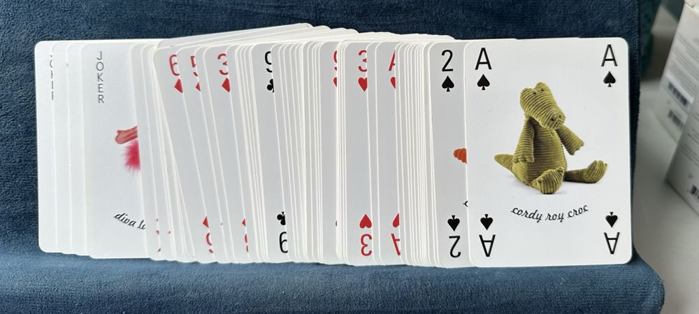 Playing Card Deck  plush collectible - Main Image 2