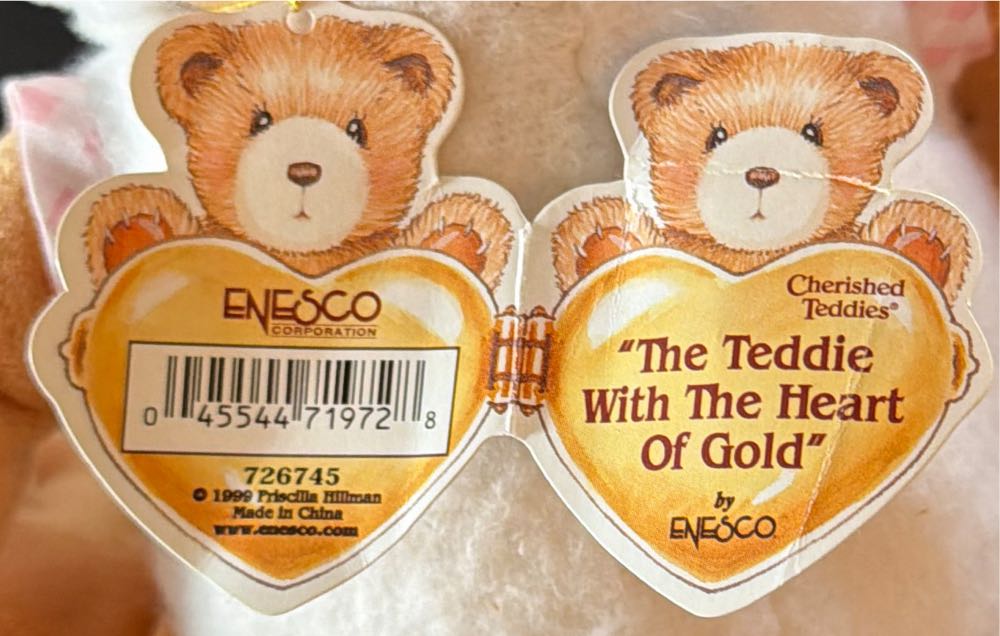 Cherished Teddies Easter Bunny🐣  plush collectible - Main Image 6