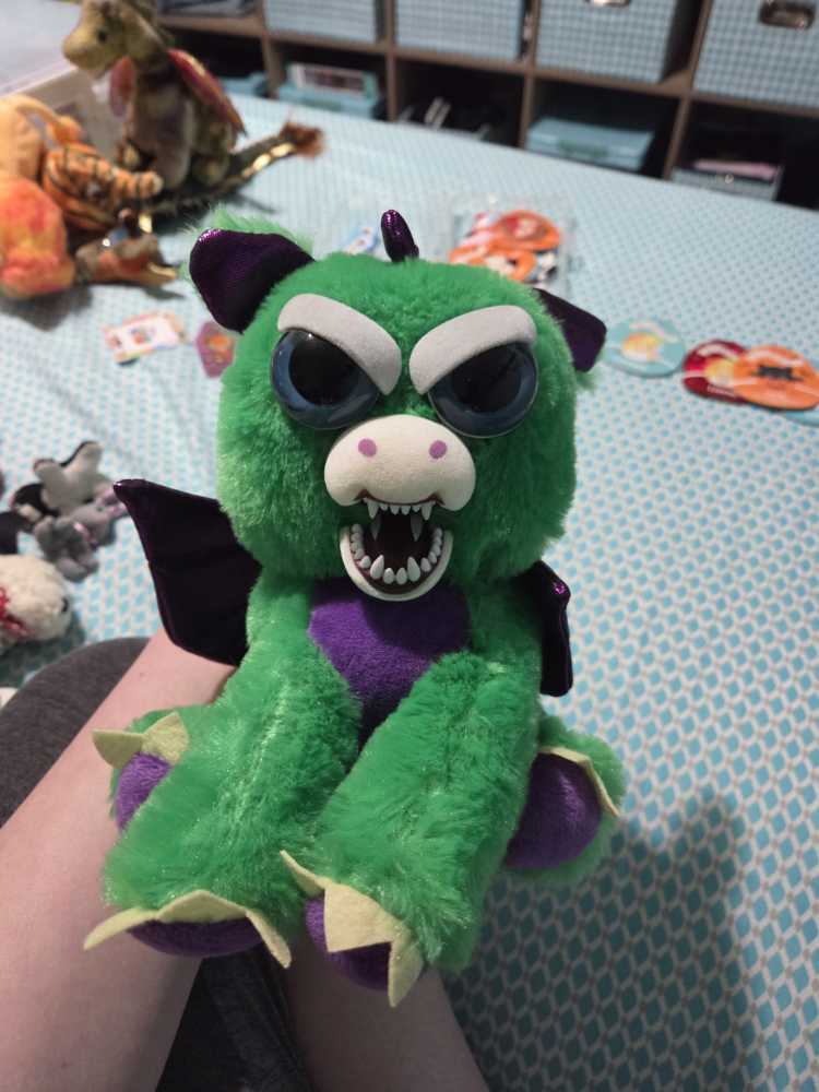 Ferdinand Flamefart Dragon Feisty Pets  plush collectible - Main Image 2