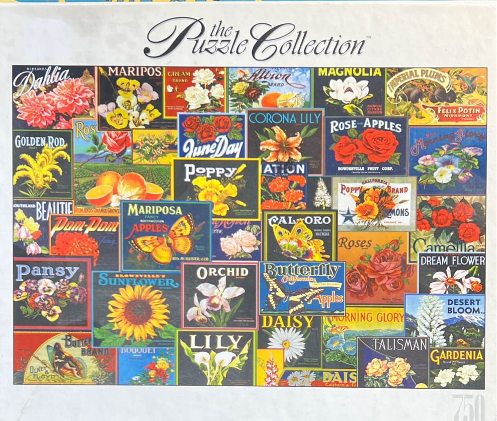 Lovely Labels - Rose Art puzzle collectible [Barcode 072348971113] - Main Image 2