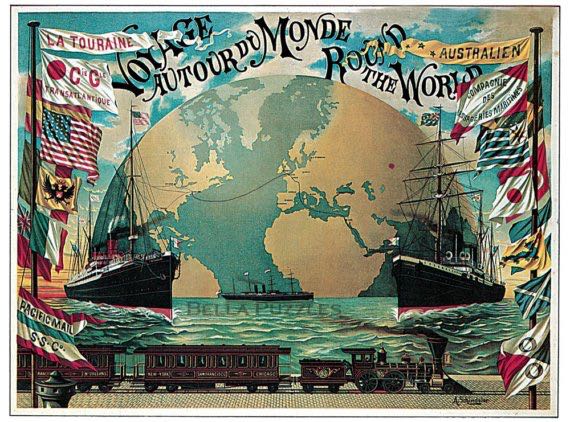 Voyage Round the World  - Hasbro puzzle collectible [Barcode 653569689997] - Main Image 1
