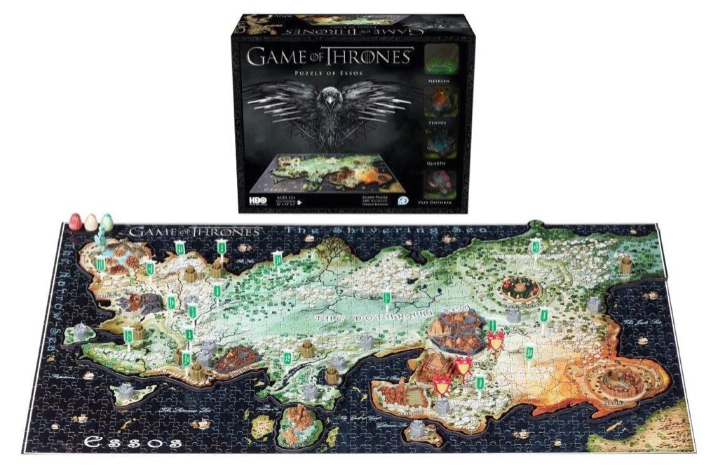 Game of Thrones: Essos - 4D Cityscape Inc puzzle collectible [Barcode 714832510025] - Main Image 1