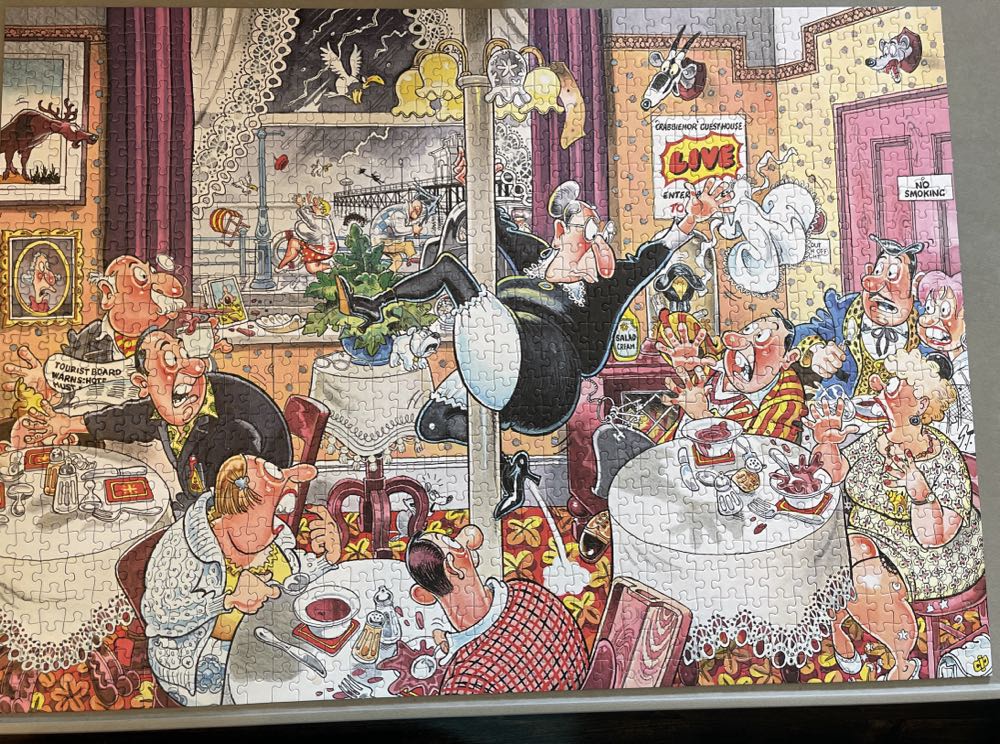 Mystery Retro #4 ✅ Live Entertainment - Wasgij puzzle collectible - Main Image 3