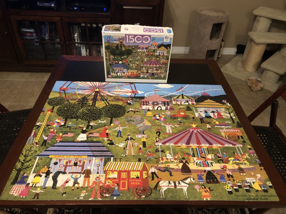 Carnival Time At Willow Bend - Ceaco puzzle collectible - Main Image 2