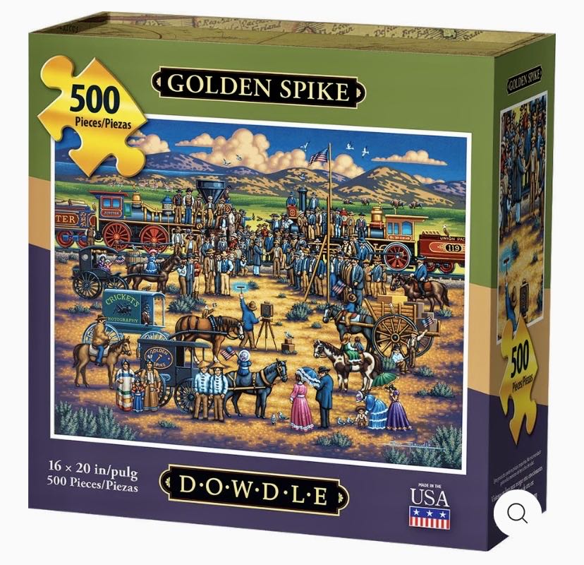 Golden Spike - Brendon - Dowdle puzzle collectible - Main Image 2
