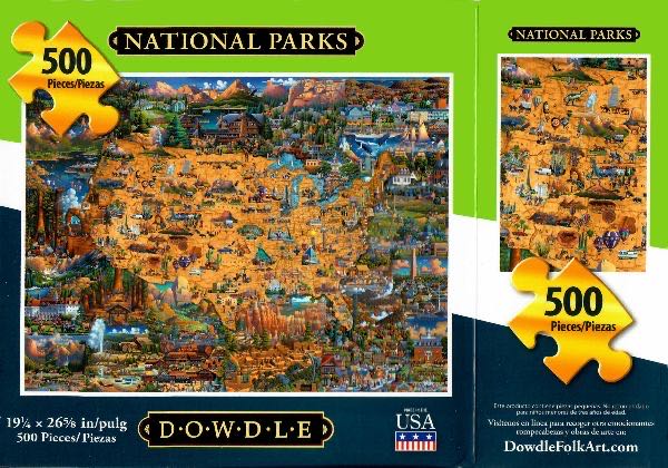National Parks - Dowdle Folk Art puzzle collectible - Main Image 3