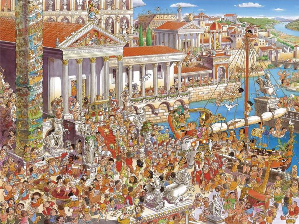 Ancient Rome - Heye Puzzle puzzle collectible - Main Image 2