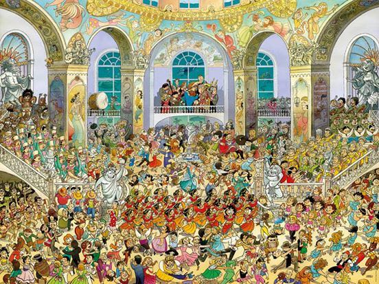 Ballroom - HEYE puzzle collectible - Main Image 2
