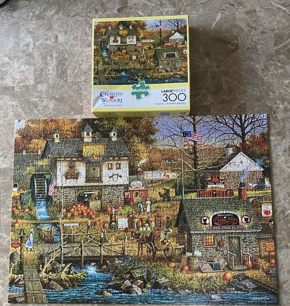 Old Buck’s County - Buffalo puzzle collectible - Main Image 2