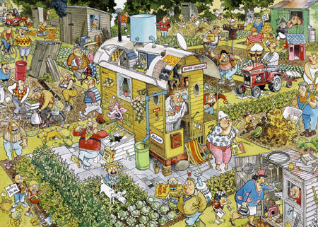 puzzle I Love my Allotment - Jumbo puzzle collectible - Main Image 2