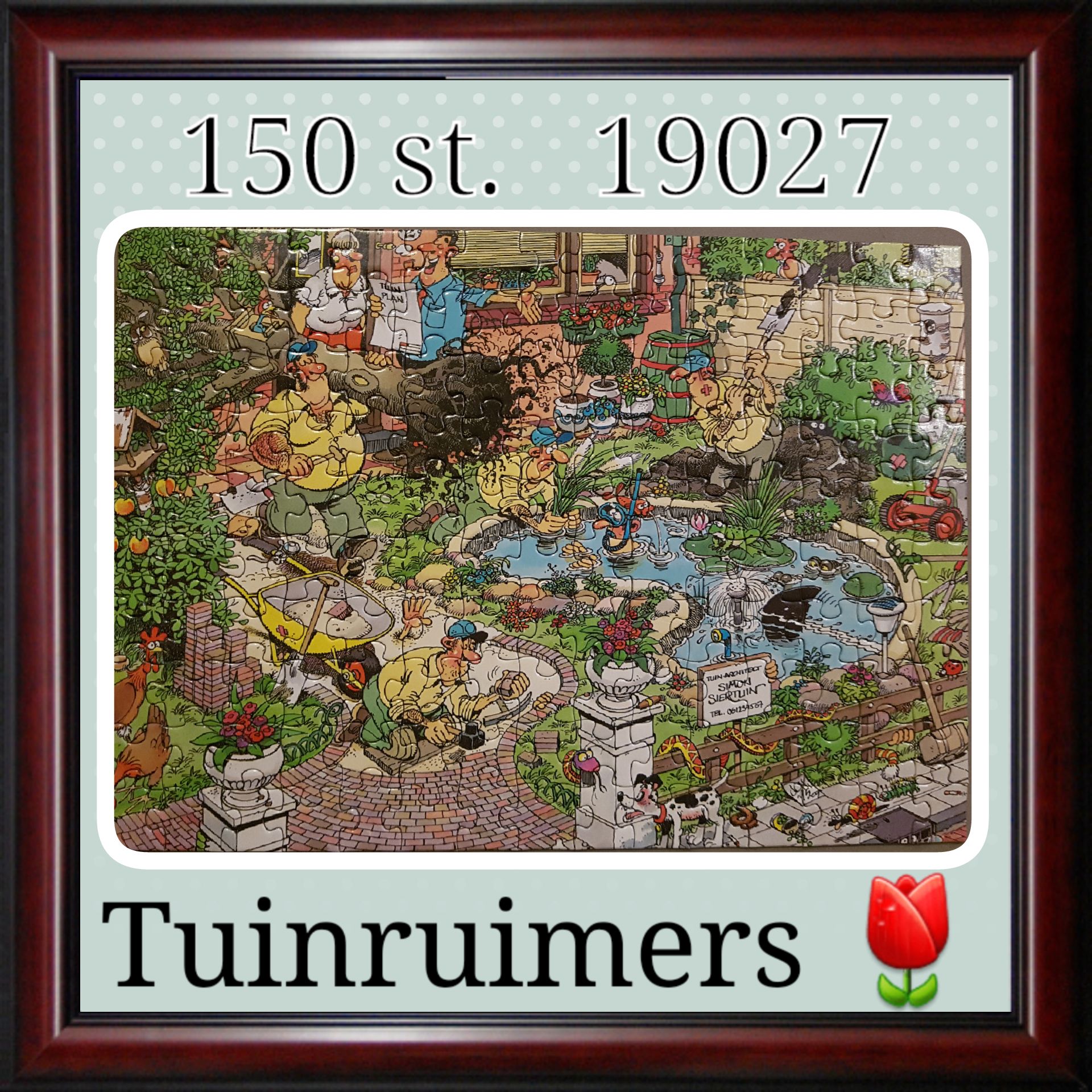 Tuinruimers 19027 - Jumbo puzzle collectible - Main Image 2